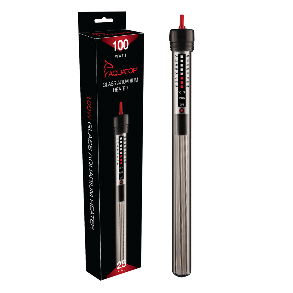 AQUATOP GH 100W 100 Watt Submersible Aquarium Glass Heater